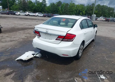 2013 Honda Civic Lx z USA, uszkodzony, nr VIN 2HGFB2F51DH564066